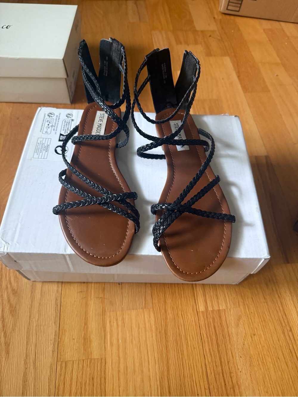 Steve Madden Braided Sandals